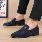 Classic Suede Loafers for Men | Stylish, Comfortable Dress Shoes for Office & Casual Wear | Premium Quality Footwear