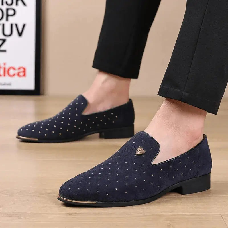 Classic Suede Loafers for Men | Stylish, Comfortable Dress Shoes for Office & Casual Wear | Premium Quality Footwear