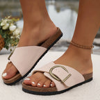 Comfortable Orthopaedic Sandals for Women - All-Day Cushioned Support & Stylish Design White