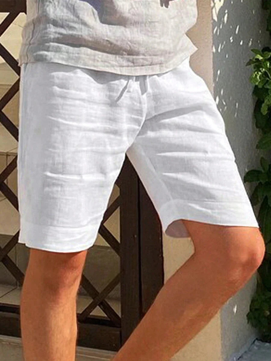 Men's Breathable Linen Summer Shorts - Lightweight & Stylish Comfort