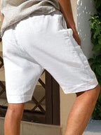 Men's Breathable Linen Summer Shorts - Lightweight & Stylish Comfort