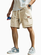Men's Classic Corduroy Striped Loose Cargo Shorts - Stylish, Durable, Versatile