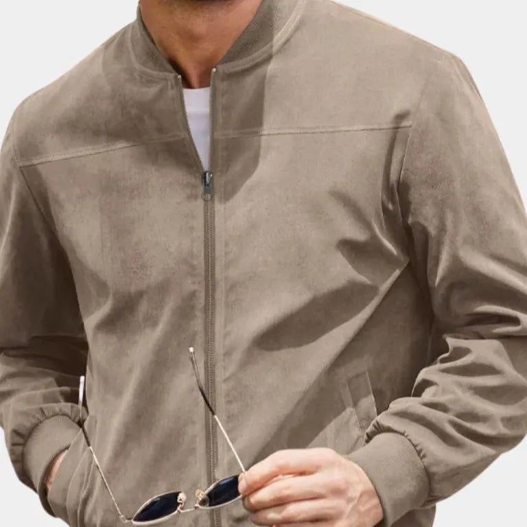 Men's Bomber Jacket - Lightweight Casual Outerwear for summer