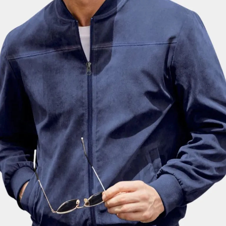 Men's Bomber Jacket - Lightweight Casual Outerwear for summer