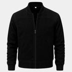 Men's Lightweight Casual Outerwear Bomber Jacket Black