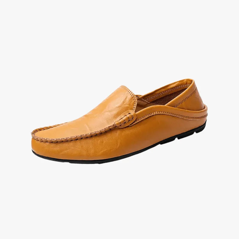 Men’s Casual Leather Loafers – Smart Everyday Footwear Brown