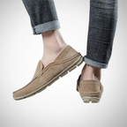 Men's Casual Summer Suede Leather Loafers - Stylish Comfort Footwear