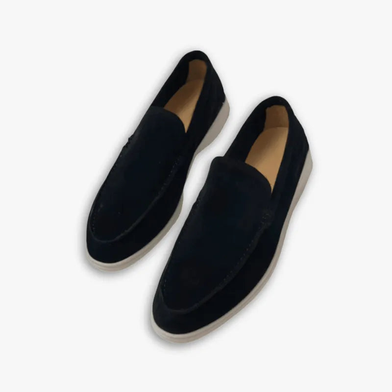 Men's Classic Comfortable Loafers - Stylish Everyday Footwear Black