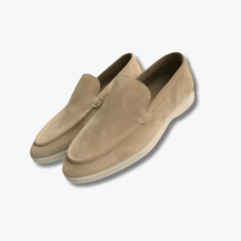Men's Classic Comfortable Loafers - Stylish Everyday Footwear Khaki