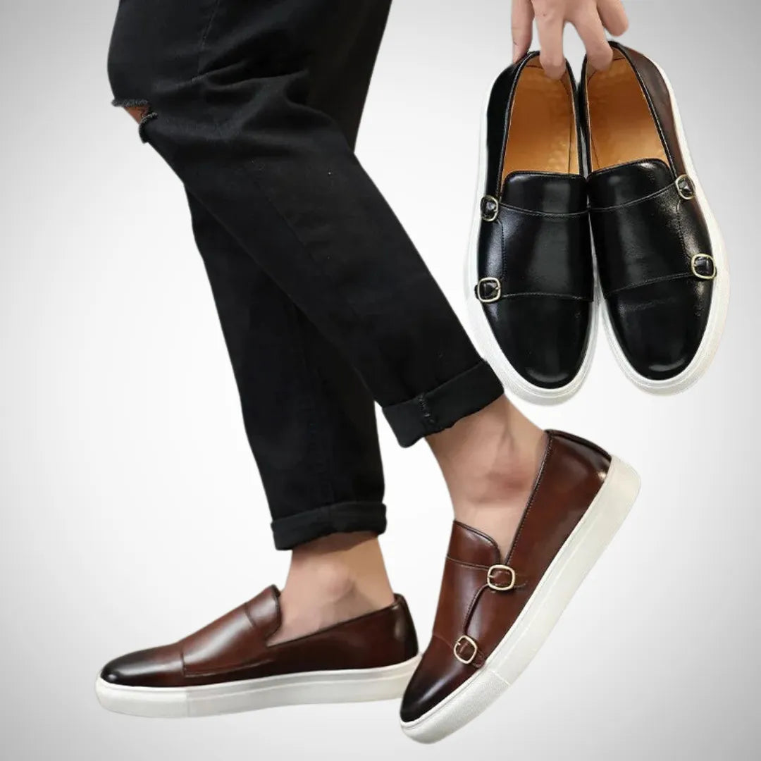 Men's Genuine Leather Loafers - Stylish, Comfortable Footwear