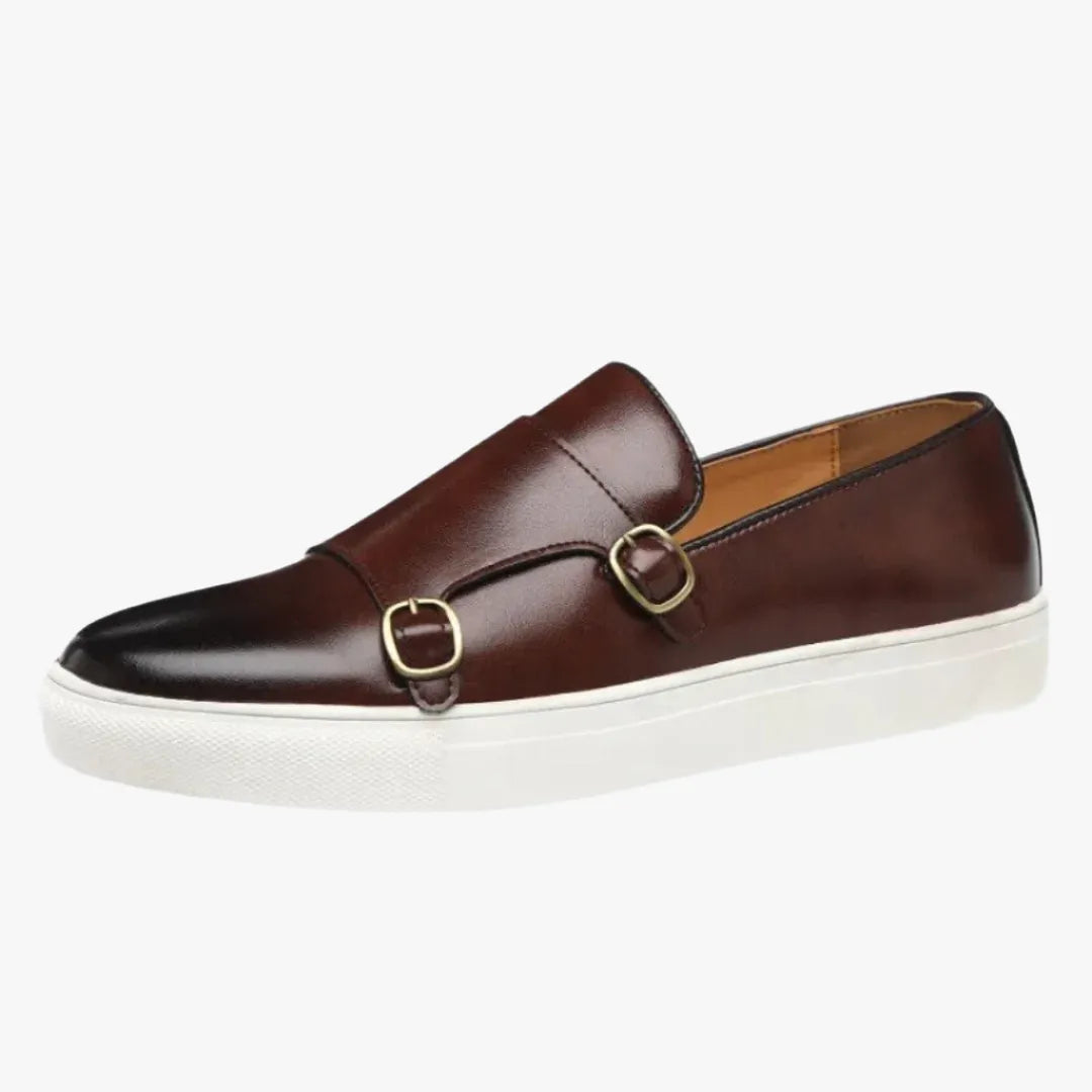 Men's Genuine Leather Loafers - Stylish, Comfortable Footwear Brown