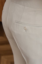 Men’s High-Waisted Pleated Trousers – Tailored Fit for Smart Casual and Formal Wear