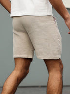 Men's Lightweight Cotton Shorts – Breathable Summer Fit with Drawstring Waist