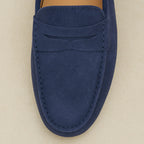 Men's Lightweight Italian-Style Suede Dress Loafers - Stylish Comfort