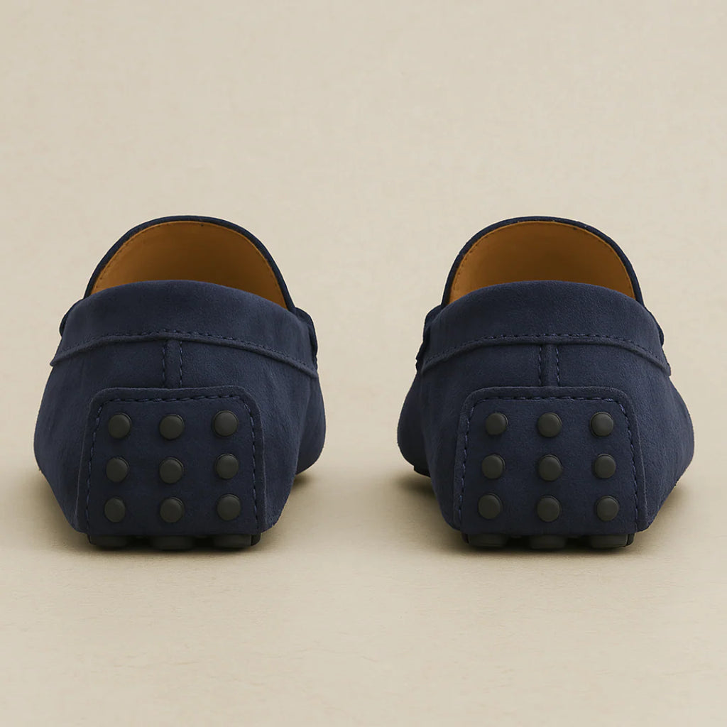 Men's Lightweight Italian-Style Suede Dress Loafers - Stylish Comfort