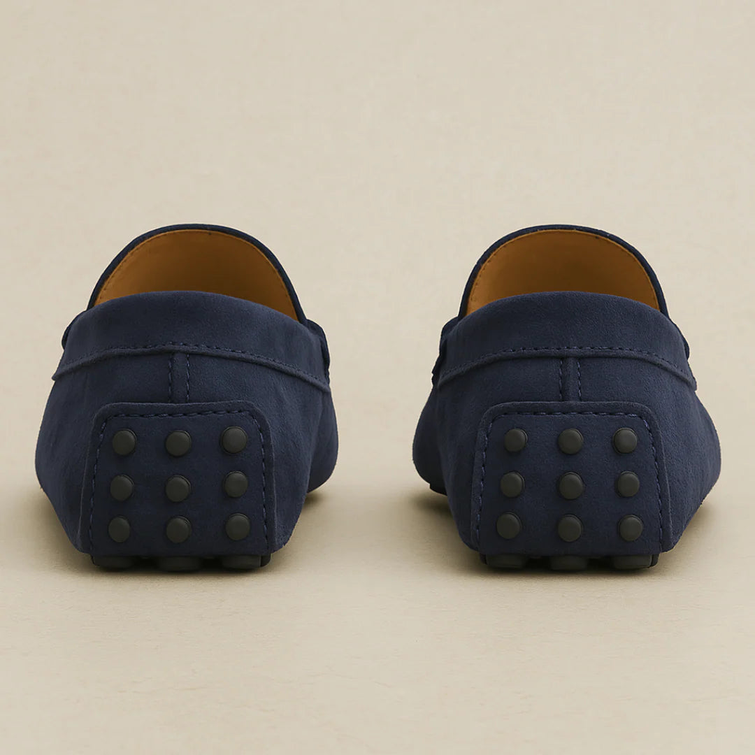 Men's Lightweight Italian-Style Suede Dress Loafers - Stylish Comfort