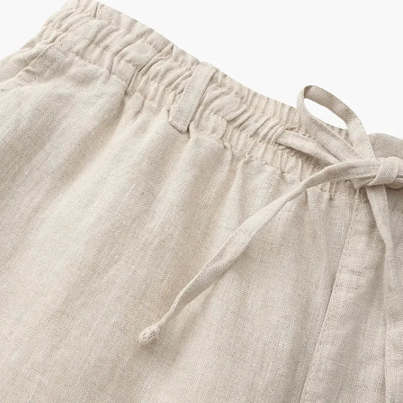 Men’s Lightweight Linen Shorts – Breathable Summer Essentials for Casual Comfort