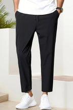Men’s Lightweight Tapered Trousers – Smart-Casual Fit for Everyday Comfort and Style