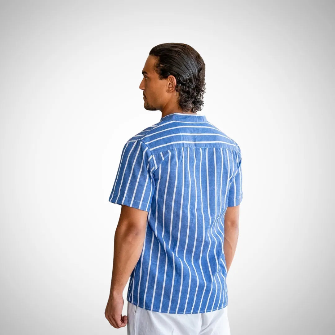 Men’s Organic Cotton Short Sleeve Shirt – Stylish, Comfortable Casual Wear