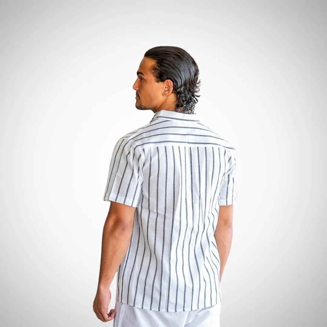 Men’s Organic Cotton Short Sleeve Shirt – Stylish, Comfortable Casual Wear