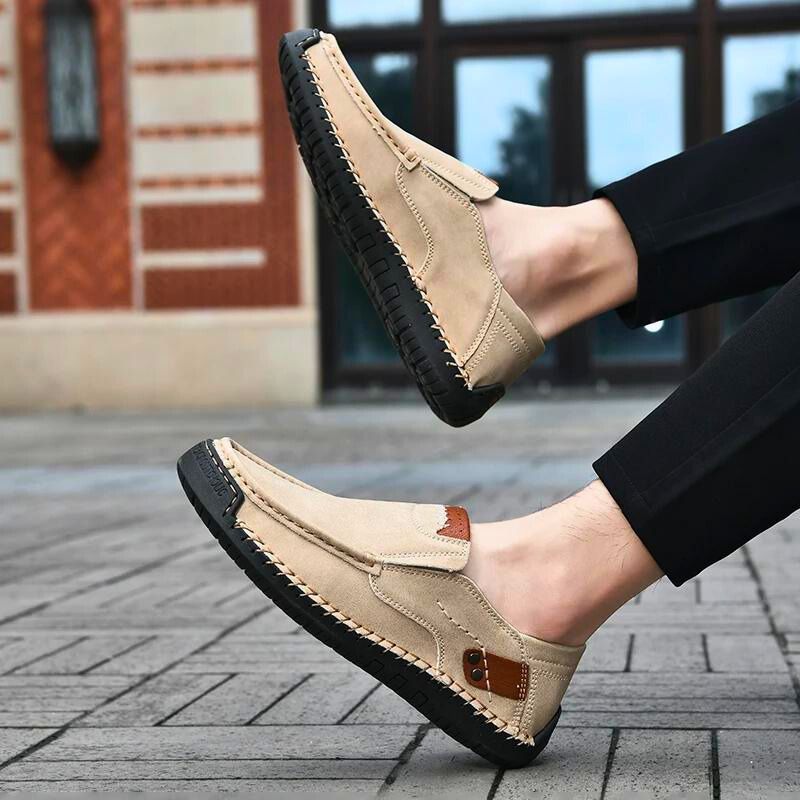 Men's Orthopaedic Slip-On Shoes with Arch Support - Comfortable & Stylish