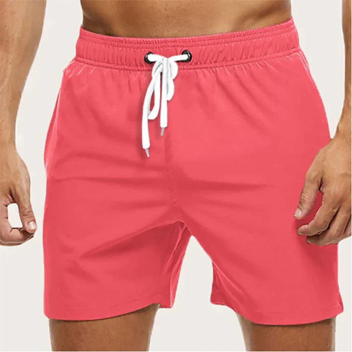 Men's Quick-Dry Swim Shorts – Lightweight, Comfortable Beachwear with Drawstring Waist