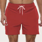 Men's Quick-Dry Swim Shorts – Lightweight, Comfortable Beachwear with Drawstring Waist