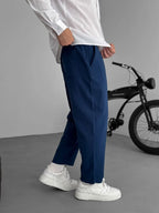 Men's Relaxed Linen Trousers – Lightweight Straight-Leg Summer Essentials