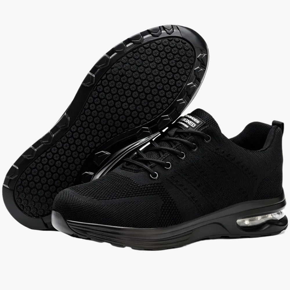 Men’s Safety Work Shoes – Breathable Anti-Crush, Anti-Puncture Footwear for Construction & Outdoor Use