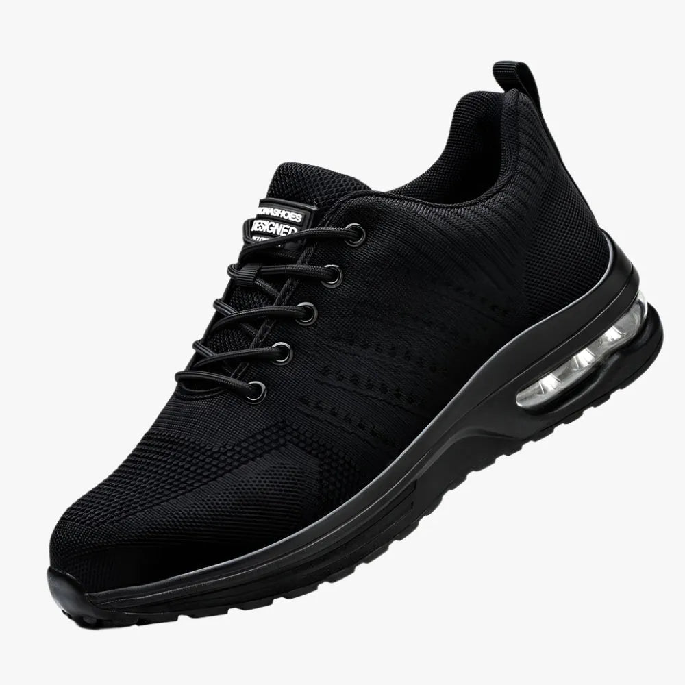 Men’s Safety Work Shoes – Breathable Anti-Crush, Anti-Puncture Footwear for Construction & Outdoor Use