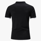 Men's Short Sleeve Cotton Solid Colour Polo Shirt - Stylish Casual Wear