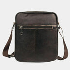 Men's Small Leather Crossbody Shoulder Bag – Travel Messenger Bag for Everyday Use