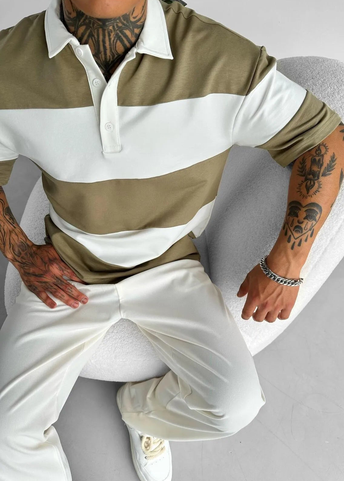 Men’s Straight-Leg Chinos – Relaxed Fit Casual Trousers with Tailored Style & All-Day Comfort