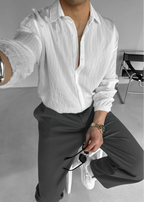 Men’s Straight-Leg Chinos – Relaxed Fit Casual Trousers with Tailored Style & All-Day Comfort
