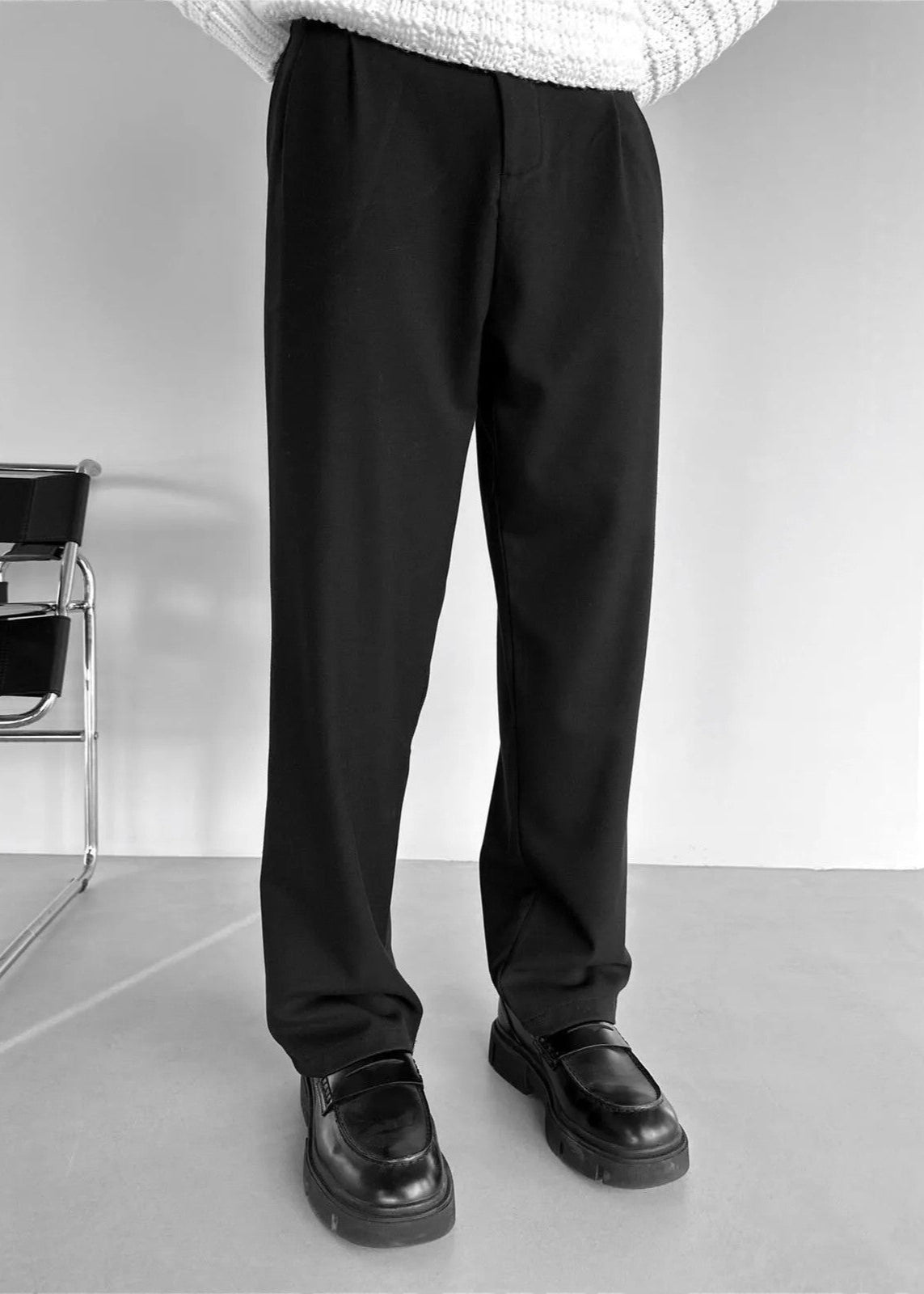 Men’s Straight-Leg Chinos – Relaxed Fit Casual Trousers with Tailored Style & All-Day Comfort