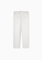 Men’s Straight-Leg Chinos – Relaxed Fit Casual Trousers with Tailored Style & All-Day Comfort White