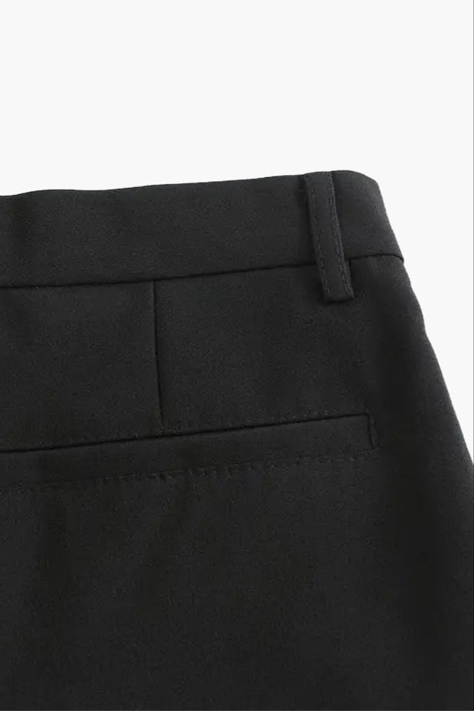Men’s Stretch Tapered Trousers – Smart Everyday Fit with Elastic Comfort Waist