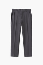 Men’s Stretch Tapered Trousers – Smart Everyday Fit with Elastic Comfort Waist