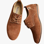Men's Suede Dress Shoes - Stylish, Comfortable Formal Footwear Brown