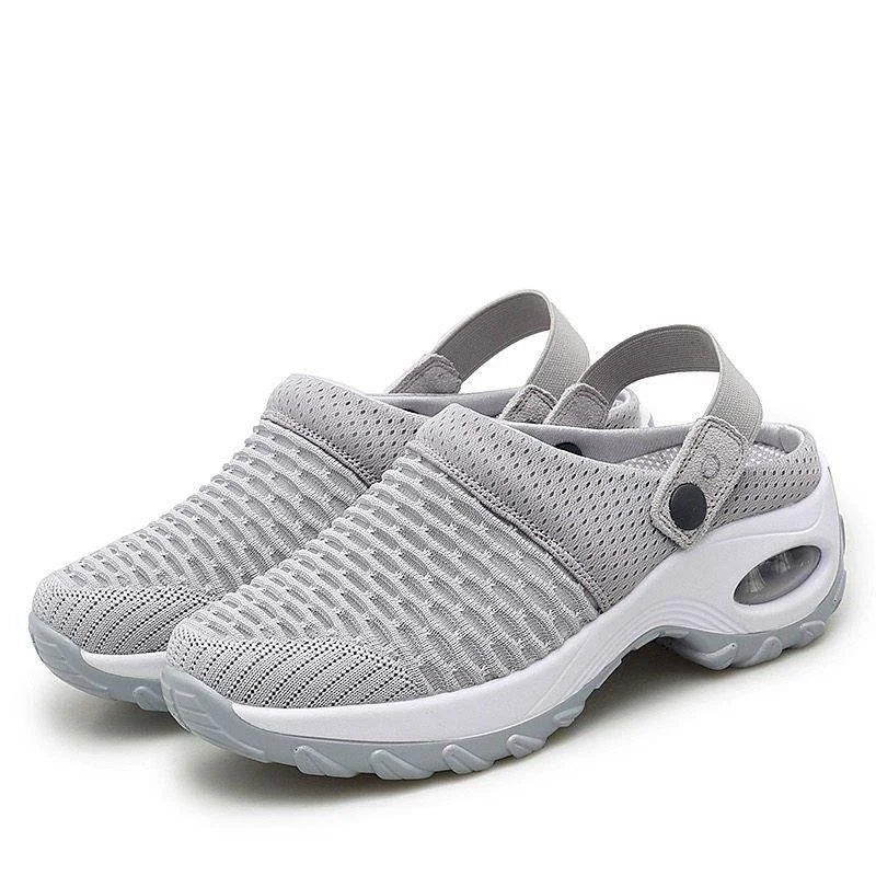 Orthopaedic Pain Relief Air Cushion Shoes for Comfort | Unisex Grey