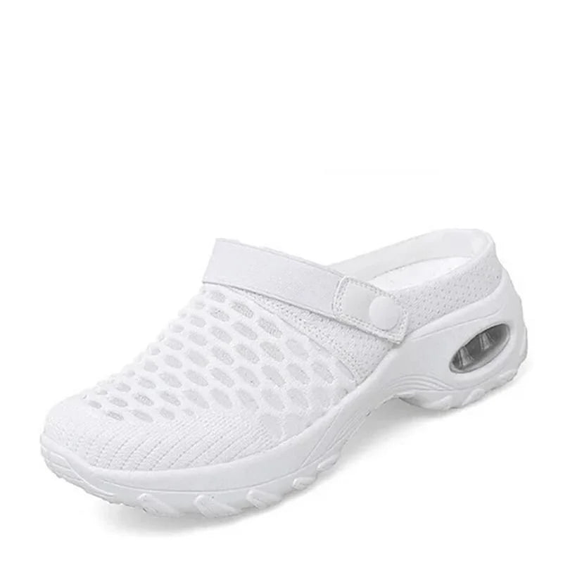Orthopaedic Pain Relief Air Cushion Shoes for Comfort | Unisex White