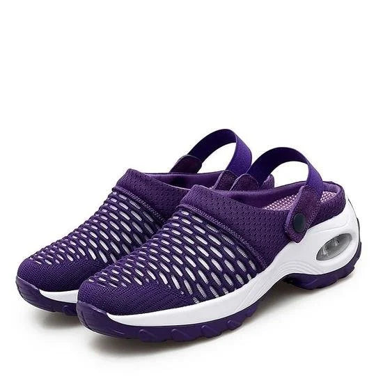 Orthopaedic Pain Relief Air Cushion Shoes for Comfort | Unisex Purple