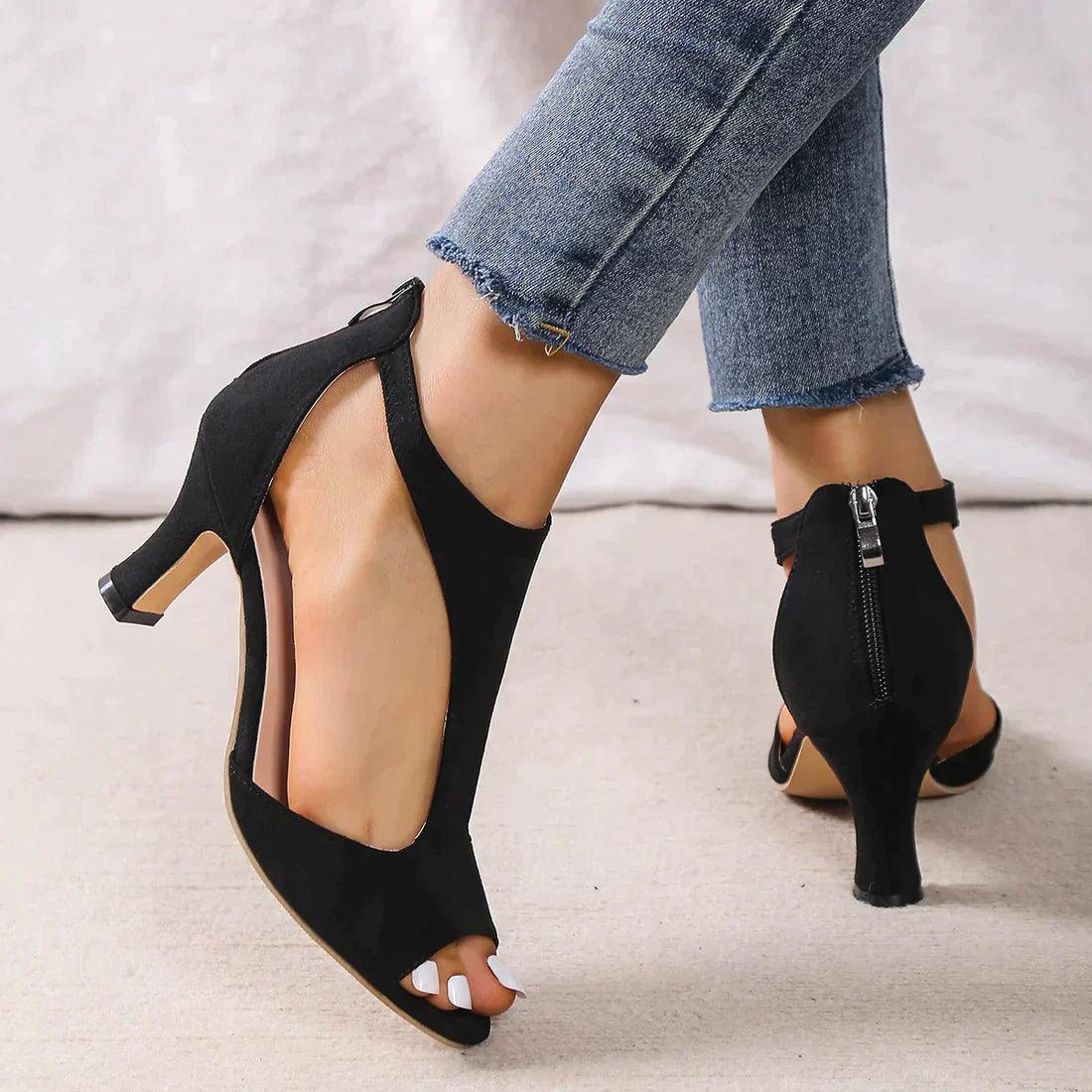 Orthopaedic Pain Relief Heels for Women - Elegant Design with Arch Support