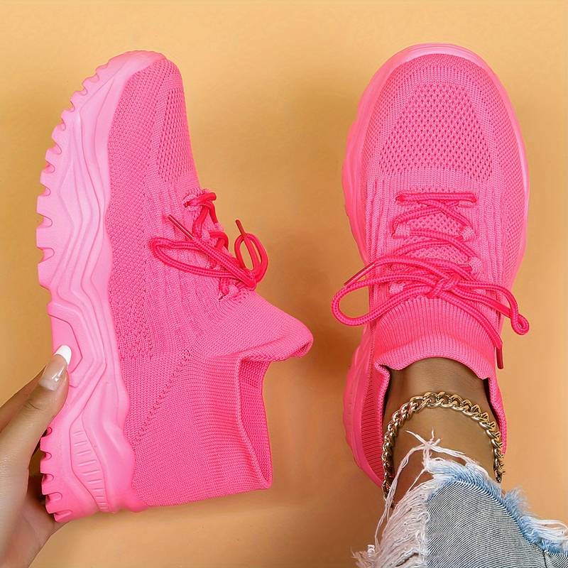 Orthopaedic Women's Shoes for Pain Relief & Extra Foot Support - Comfortable & Stylish Pink