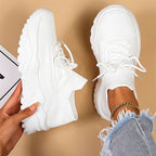 Orthopaedic Women's Shoes for Pain Relief & Extra Foot Support - Comfortable & Stylish White