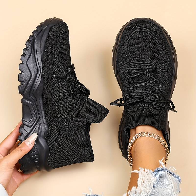 Orthopaedic Women's Shoes for Pain Relief & Extra Foot Support - Comfortable & Stylish Black