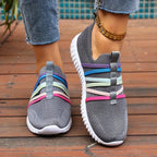 Orthopaedic Women's Mesh Shoes for Joint Pain Relief | Ergonomic, Stylish & Slip-Resistant Grey