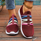 Orthopaedic Women's Mesh Shoes for Joint Pain Relief | Ergonomic, Stylish & Slip-Resistant Red