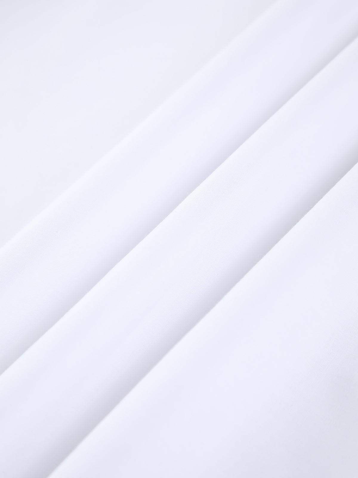 Women's Breathable Linen Midi Dress - Stylish Summer Outfit | White