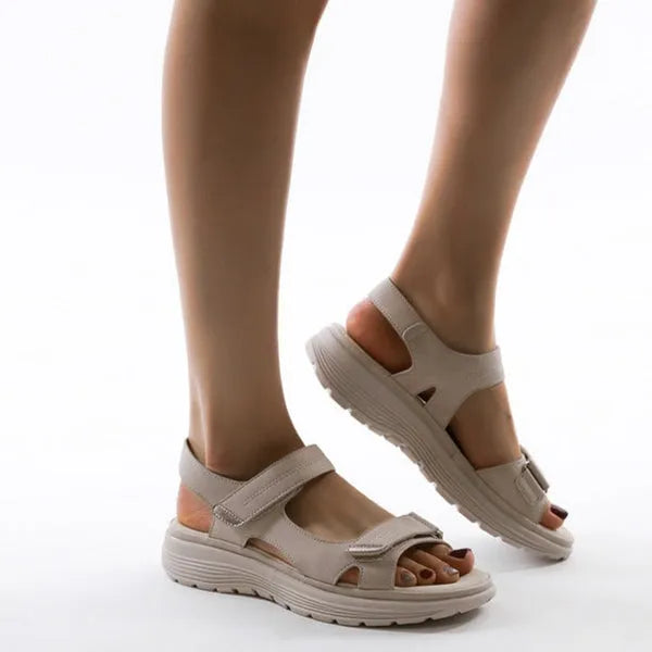 Women's Comfortable Orthopaedic Sandals - Adjustable Straps for Spring & Summer Style